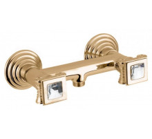Смеситель для душа золото 24 карата, ручки swarovski Cezares Olimp OLIMP-DS-03/24-Sw