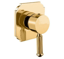 Смеситель для душа золото 24 карата Cezares Olimp OLIMP-DIM2-03/24-L