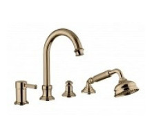 Смеситель на борт ванны бронза Cezares Olimp OLIMP-BVDM-02-L