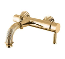 Смеситель для ванны золото 24 карата Cezares Olimp OLIMP-VM-03/24-L