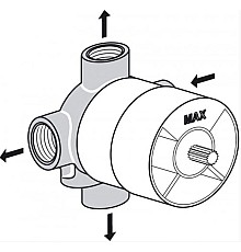 Скрытая часть Ideal Standard A2391NU