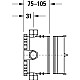 Приобрести Скрытая монтажная часть 3/4 Duravit B.1 GK0900001000 в магазине сантехники Santeh-Crystal.ru