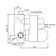 Купить Скрытая часть Jaquar ALD-CHR-065 в магазине сантехники Santeh-Crystal.ru