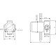 Приобрести Скрытая монтажная часть Bravat D999CP-ENG в магазине сантехники Santeh-Crystal.ru