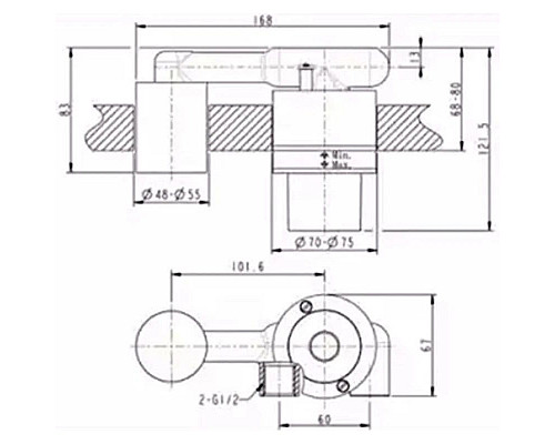 Santeh-Crystal.ru: Скрытая монтажная часть Bravat D968C-ENG Купить Скрытая монтажная часть Bravat D968C-ENG в магазине сантехники Santeh-Crystal.ru