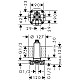 Заказать Скрытая часть 1/2 Axor 26434180 в магазине сантехники Santeh-Crystal.ru