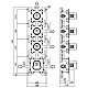 Приобрести Скрытый термостат Paffoni Modular Box MDBOX019 в магазине сантехники Santeh-Crystal.ru