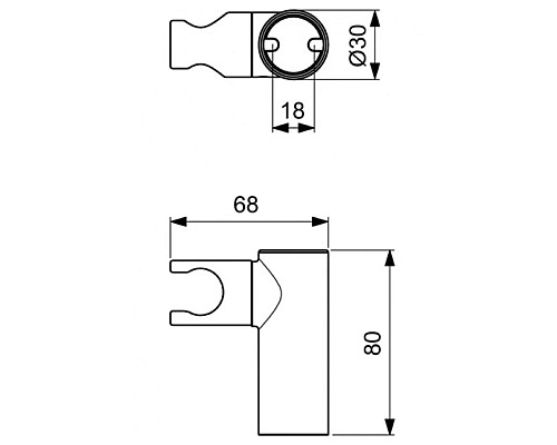 Заказать Держатель для душа Ideal Standard IdealRain Pro B9847AA в магазине сантехники Santeh-Crystal.ru