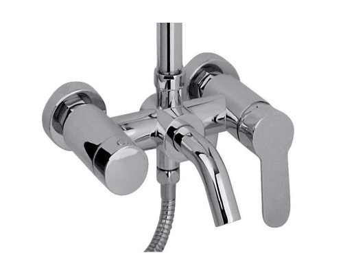 Купить Душевая система 230 мм Timo Polo SX-1100 white в магазине сантехники Santeh-Crystal.ru