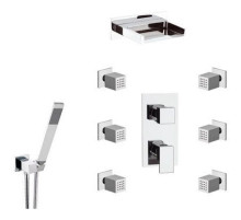 Душевой комплект 103 мм Remer Flash Z937S02