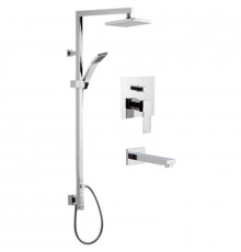 Душевой комплект 200 мм Remer Qubika Q09S11