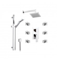 Душевой комплект 200 мм Remer Qubika Q937S01