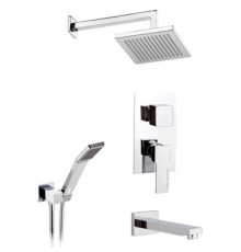 Душевой комплект 200 мм Remer Qubika Q937S03
