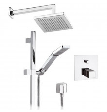 Душевой комплект 200 мм Remer Qubika QT09S01