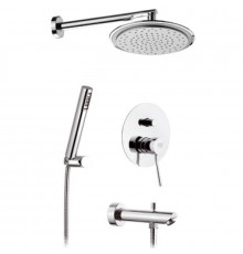 Душевой комплект 240 мм Remer Minimal N09S03