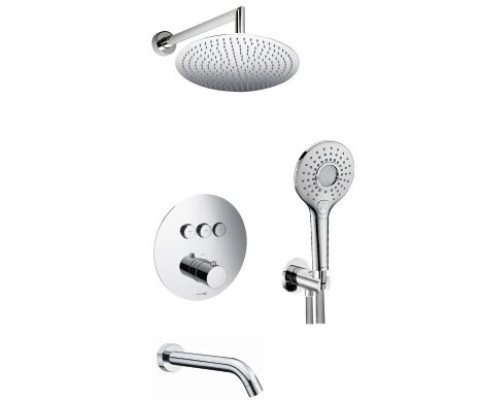 Приобрести Душевой комплект 400 мм WasserKRAFT A175817 Thermo в магазине сантехники Santeh-Crystal.ru
