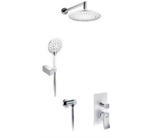 Душевой комплект 225 мм WasserKRAFT A16067WHITE