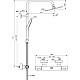 Приобрести Душевая система 200 мм Ideal Standard Ceratherm T100 A7240AA в магазине сантехники Santeh-Crystal.ru
