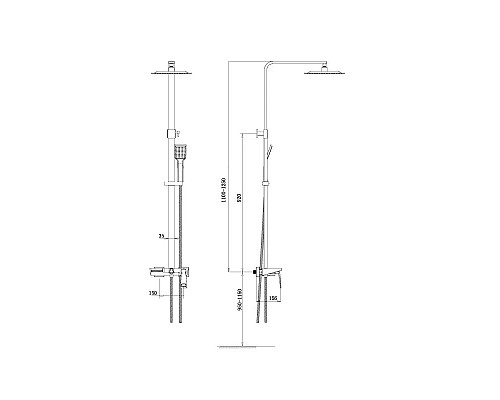Santeh-Crystal.ru: Душевая система Bronze De Luxe Quadro LT919BC Заказать Душевая система Bronze De Luxe Quadro LT919BC в магазине сантехники Santeh-Crystal.ru