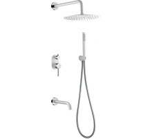 Душевой комплект 300 мм Boheme Uno 464-2-WCR