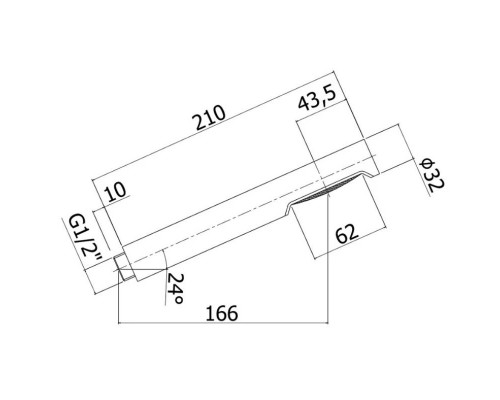 Купить Душевая система 225 мм Paffoni Easy Plus ZCOL603CR в магазине сантехники Santeh-Crystal.ru