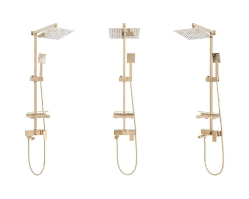 Заказать Душевая система 250 мм Rea Jack REA-P7008 в магазине сантехники Santeh-Crystal.ru