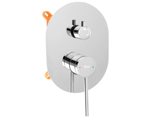 Приобрести Душевой комплект 300х200 мм Rea Oval REA-P8415 в магазине сантехники Santeh-Crystal.ru