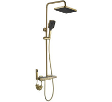 Душевая система 300х200 мм Rea Rob REA-P6623