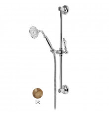 Душевой гарнитур бронза, ручка Swarovski Cezares Diamond DIAMOND-SD-02-Sw