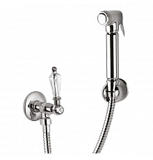 Гигиенический набор хром, ручка Swarovski Cezares Diamond DIAMOND-KS-01-Sw