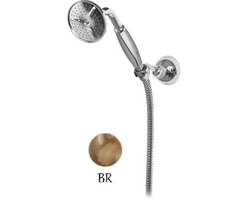 Заказать Ручной душ со шлангом 150 см бронза, ручка металл Cezares CZR-KD-02-M в магазине сантехники Santeh-Crystal.ru