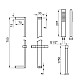 Купить Душевой гарнитур Noken NK Logic N158767190 в магазине сантехники Santeh-Crystal.ru