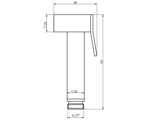Заказать Гигиенический набор Savol SK-PQT06H в магазине сантехники Santeh-Crystal.ru