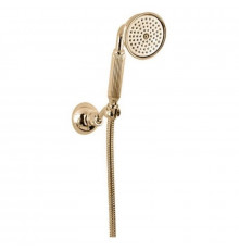 Ручной душ со шлангом 150 см и держателем золото 24 карата Cezares Olimp OLIMP-KD-03/24