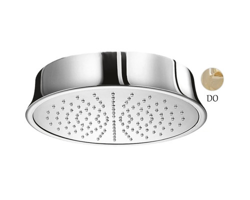 Приобрести Верхний душ, диаметр 217 мм золото 24 карат Cezares CZR-SP5-22-03/24 в магазине сантехники Santeh-Crystal.ru