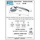 Купить Душевая лейка 90 мм Remer 321GR в магазине сантехники Santeh-Crystal.ru