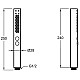 Заказать Душевая лейка Jacob Delafon Shift+ E21335-BL в магазине сантехники Santeh-Crystal.ru