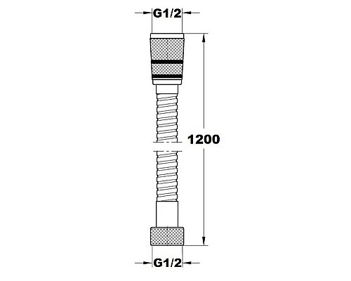 Santeh-Crystal.ru: Душевой шланг 120 см Paffoni ZFLO030ST Купить Душевой шланг 120 см Paffoni ZFLO030ST в магазине сантехники Santeh-Crystal.ru