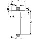 Приобрести Кронштейн для душа 125 мм Duravit UV0670033000 в магазине сантехники Santeh-Crystal.ru