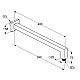 Заказать Кронштейн для верхнего душа 400 мм Kludi A-QA 6654405-00 в магазине сантехники Santeh-Crystal.ru