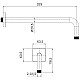 Приобрести Кронштейн для верхнего душа 329 мм IDDIS Slide SLI39BSi61 в магазине сантехники Santeh-Crystal.ru