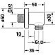 Купить Подключение для душевого шланга Duravit UV0630006000 в магазине сантехники Santeh-Crystal.ru