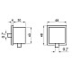 Купить Подключение для душевого шланга Noken Square N186490001 в магазине сантехники Santeh-Crystal.ru