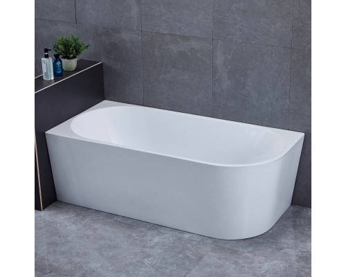 Акриловая ванна Vincea VBT-402-1600L 160x75 см L, угловая, белый