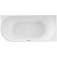 Акриловая ванна Vincea VBT-402-1800R 180x80 см R, угловая, белый