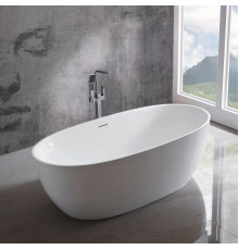 Акриловая ванна Vincea VBT-405-1500 150x75 см, отдельностоящая, белый