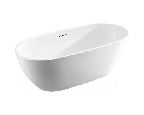 Акриловая ванна Vincea VBT-408-1500 150x81,5 см, отдельностоящая, белый