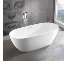 Акриловая ванна Vincea VBT-408-1500 150x81,5 см, отдельностоящая, белый