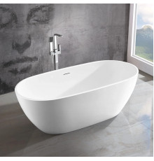 Акриловая ванна Vincea VBT-408-1700MW 170x81,5 см, отдельностоящая, белый матовый