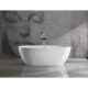 Акриловая ванна Vincea VBT-408-1700MW 170x81,5 см, отдельностоящая, белый матовый